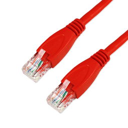 包爾星克UTP5超五類網線 5米紅色網絡線的性能與應用解析